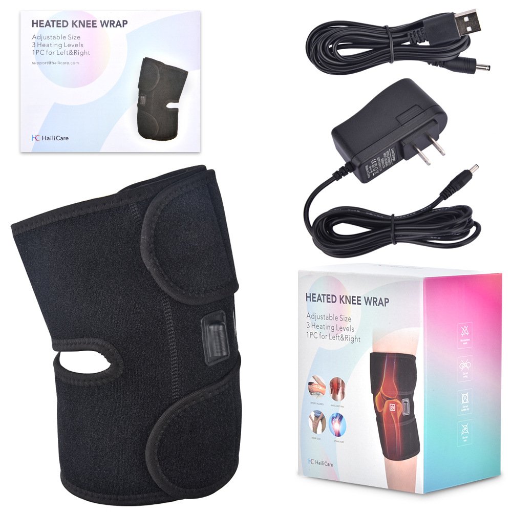 Wellnee Heated Knee Wrap – USB Powered, 3 Heat Settings - Image 8