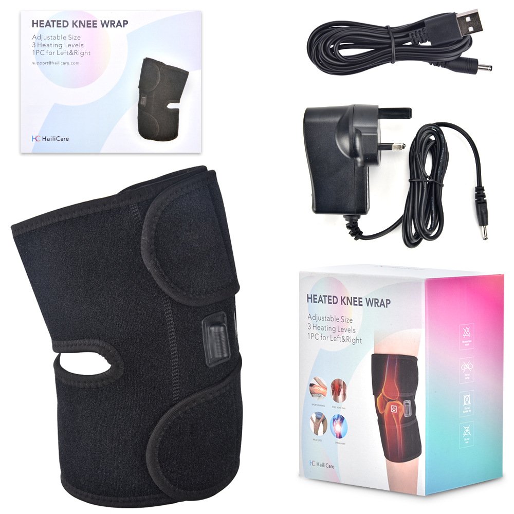 Wellnee Heated Knee Wrap – USB Powered, 3 Heat Settings - Image 10